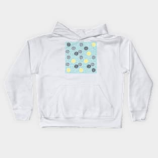 Abstract Sea Swirls Kids Hoodie